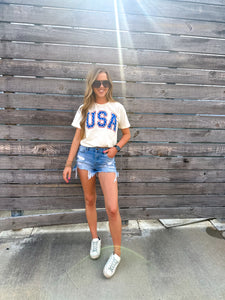 The USA tee