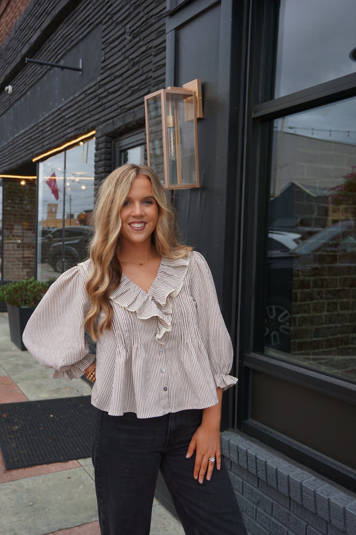 The Kamari Ruffle Top