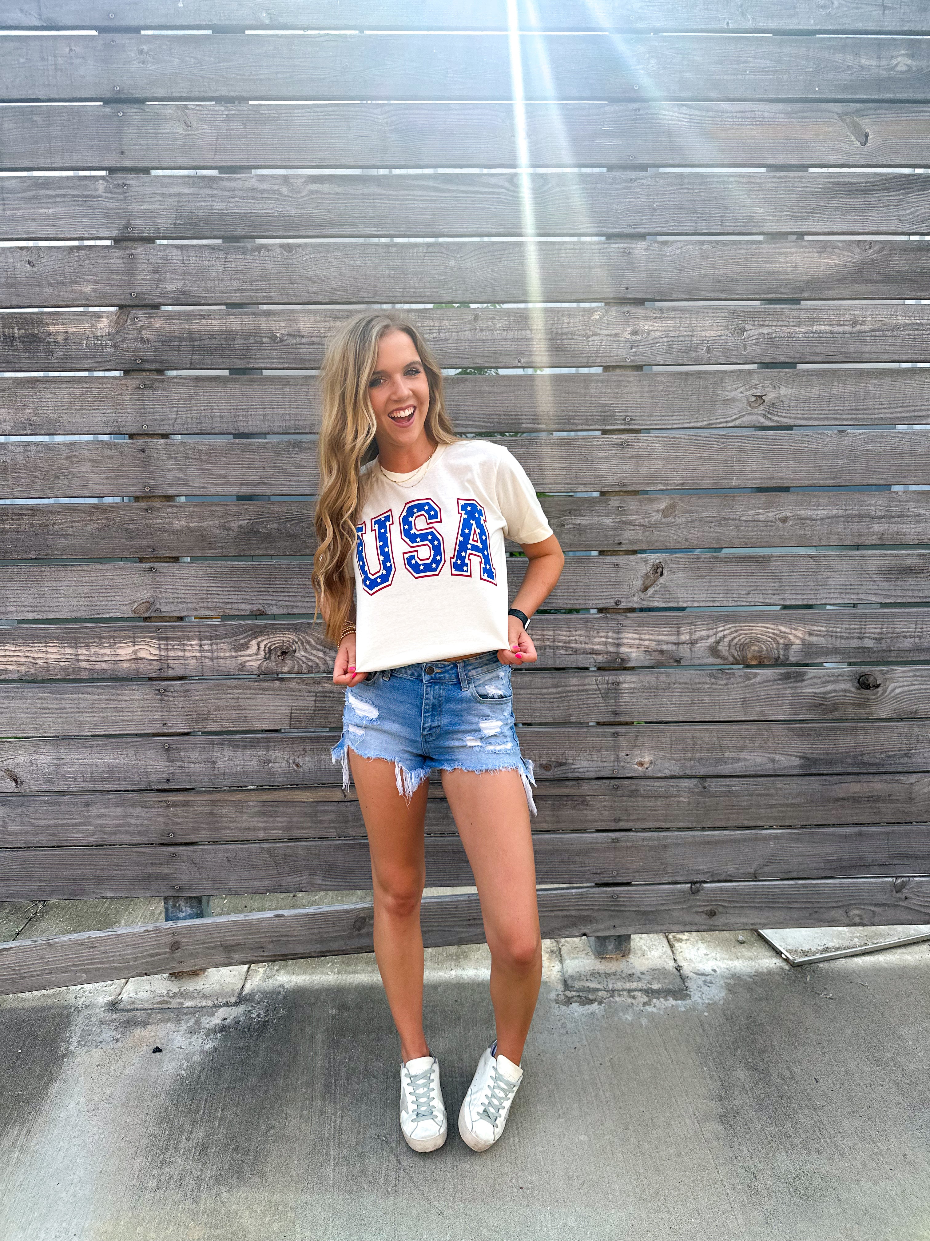 The USA tee