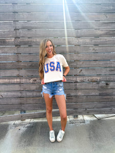 The USA tee