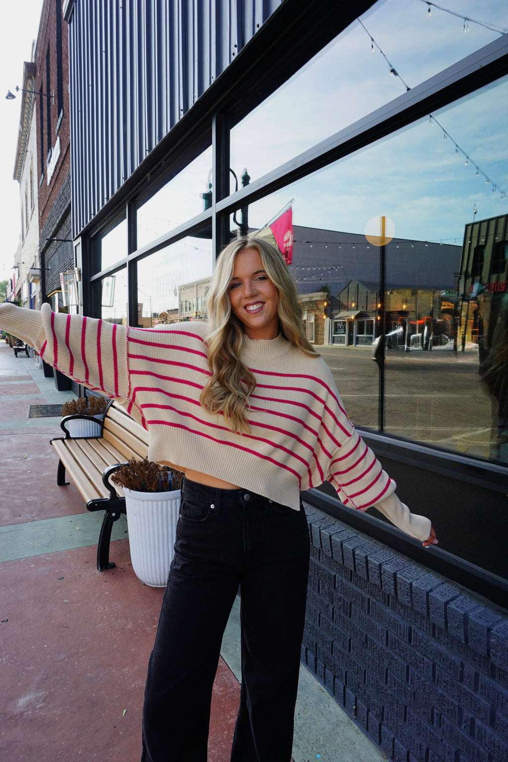 The Anna Top - Pink