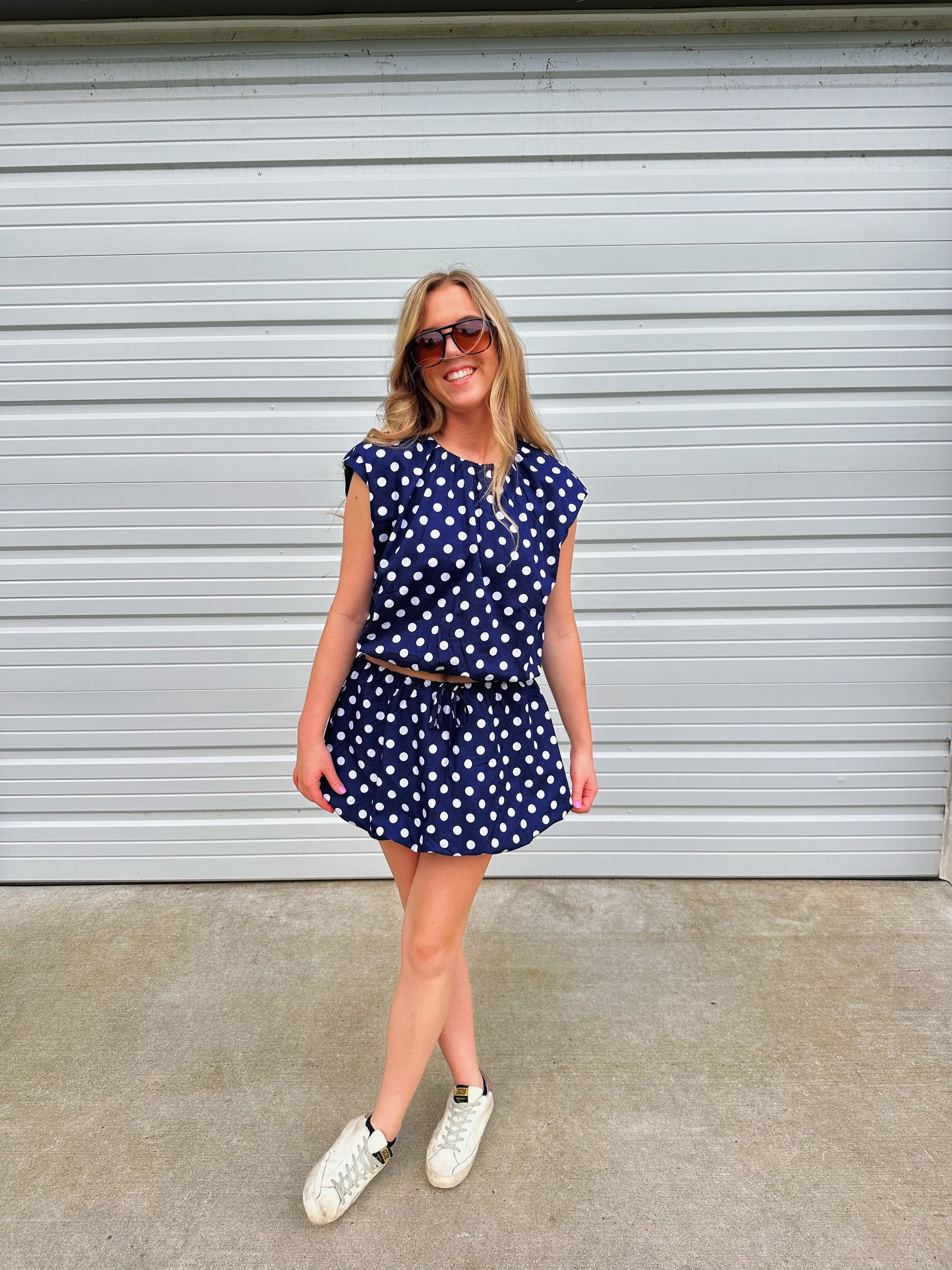 Maggie Polka Dot Bubble - Top