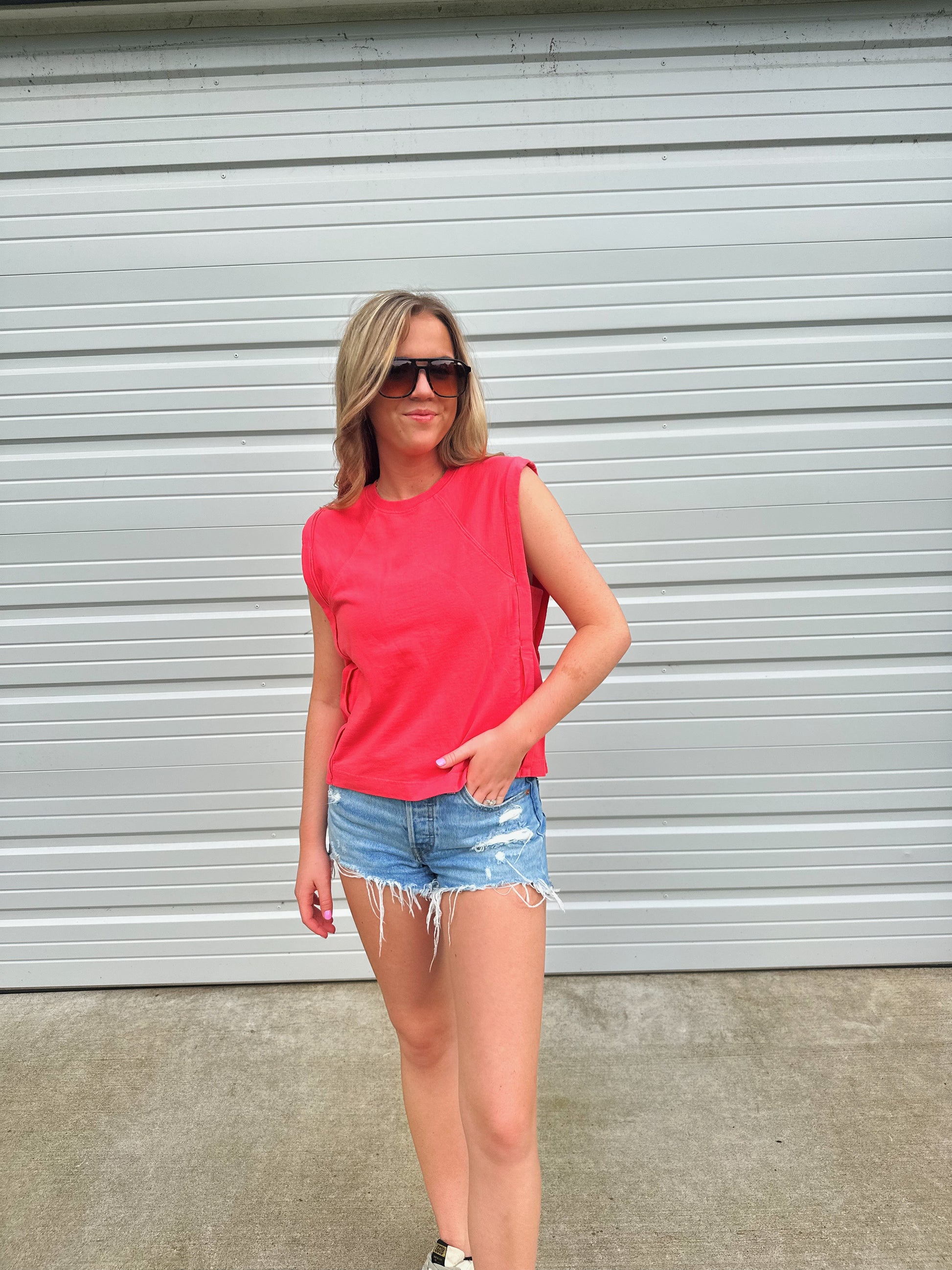 Haley Coral Tank