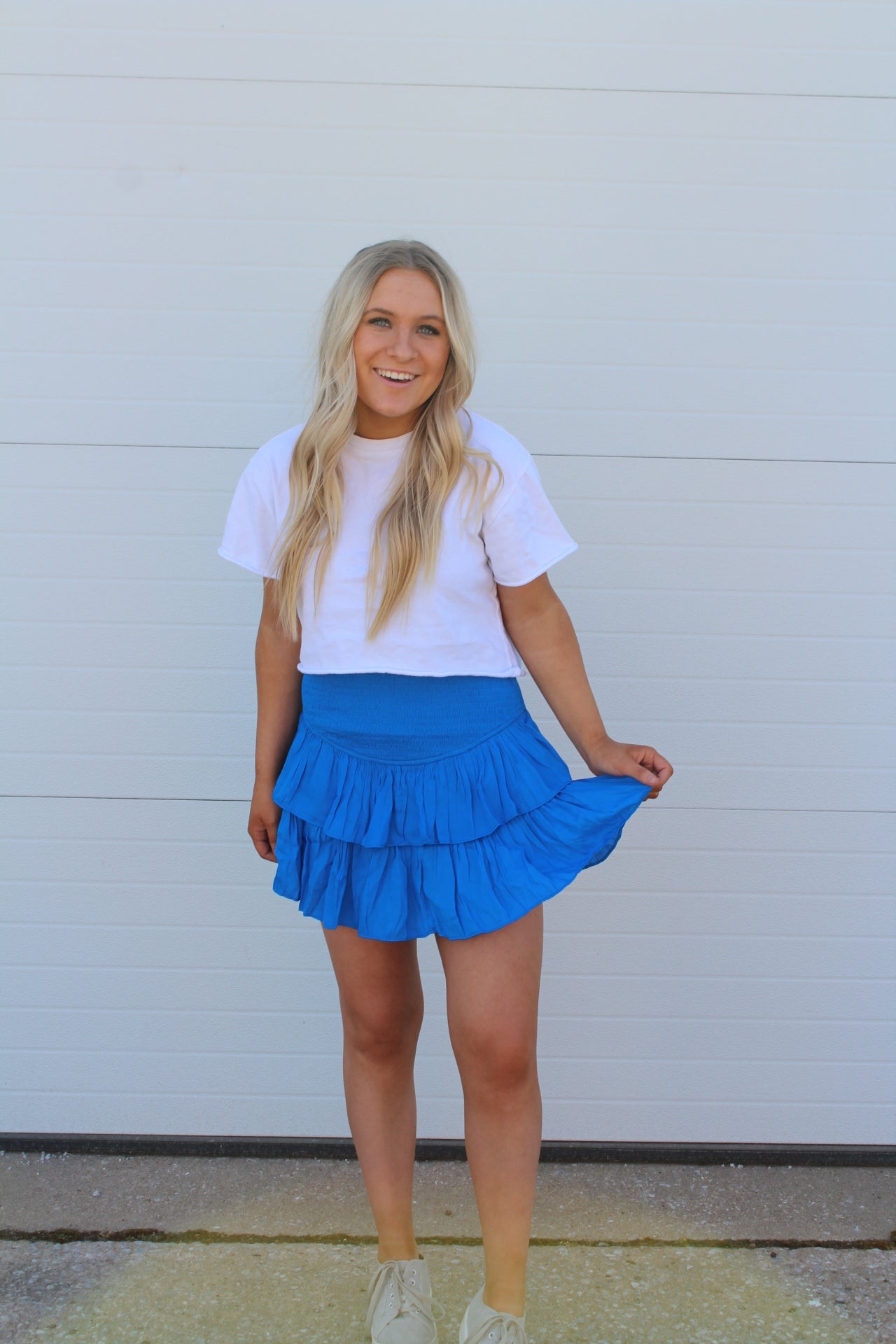 Summer Nights Skirt - Blue