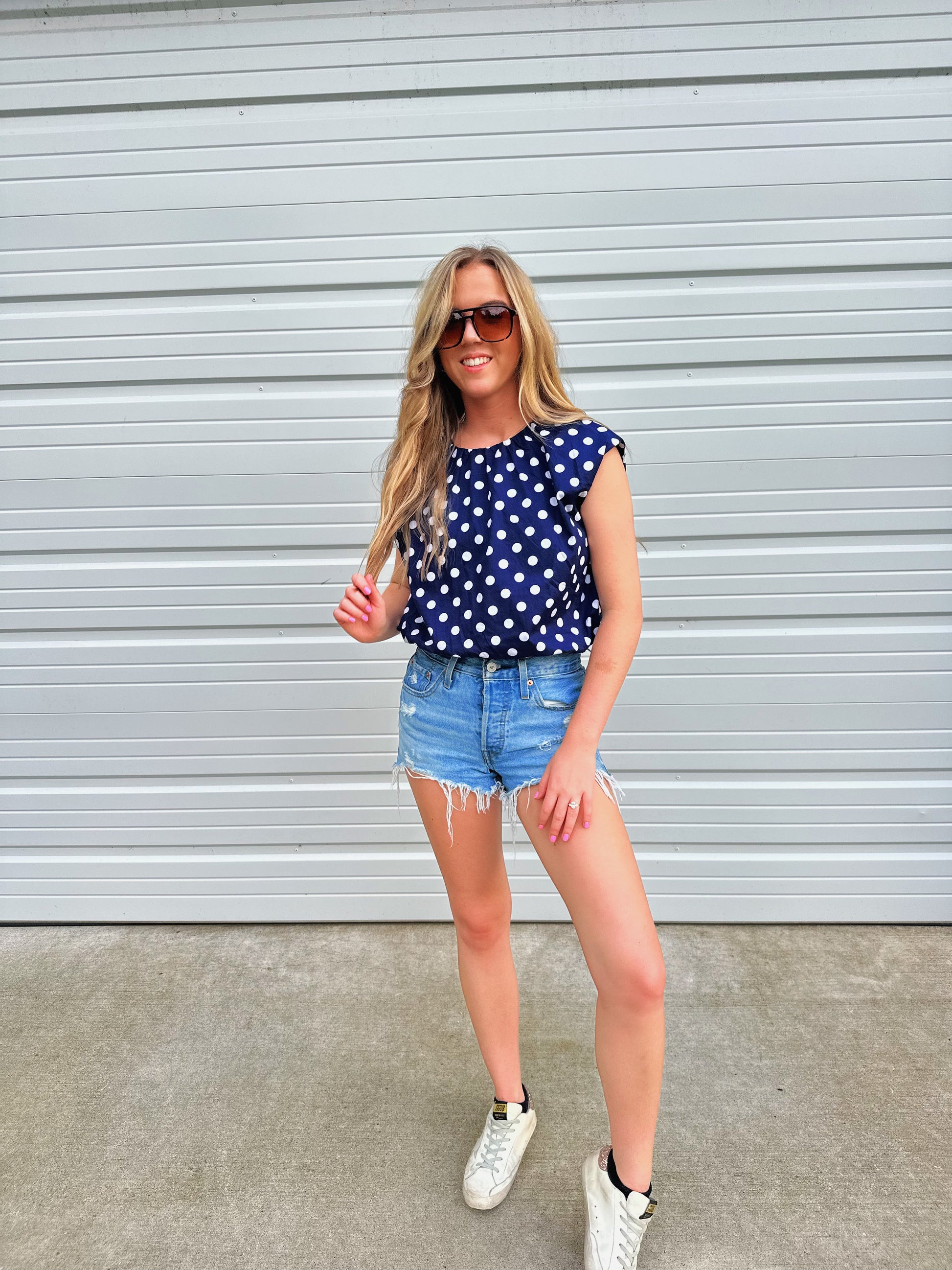 Maggie Polka Dot Bubble - Top