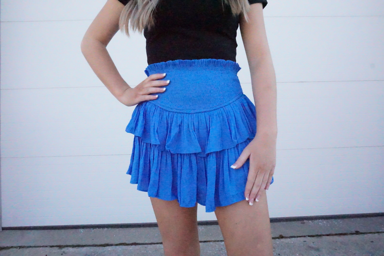 Summer Nights Skirt - Blue