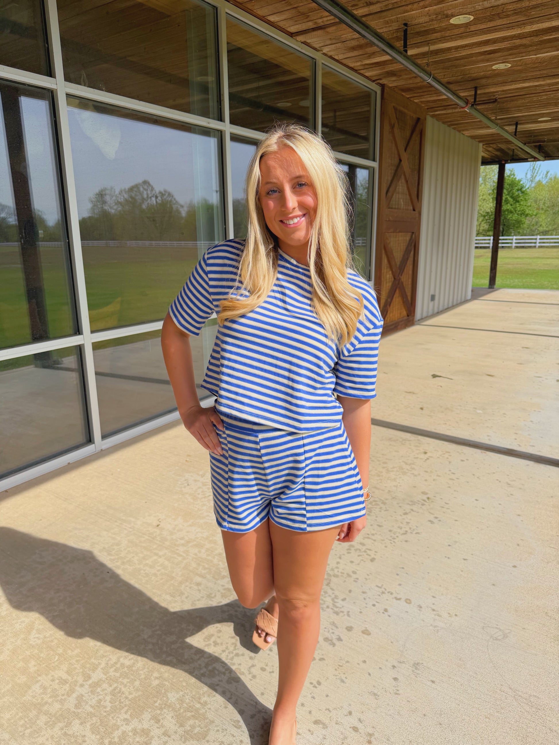 The Quincy Striped Set