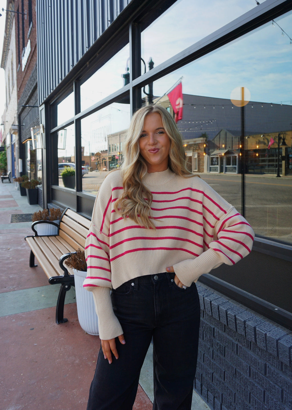 The Anna Top - Pink