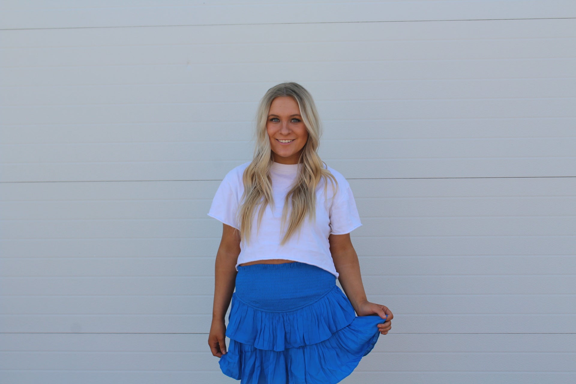 Summer Nights Skirt - Blue