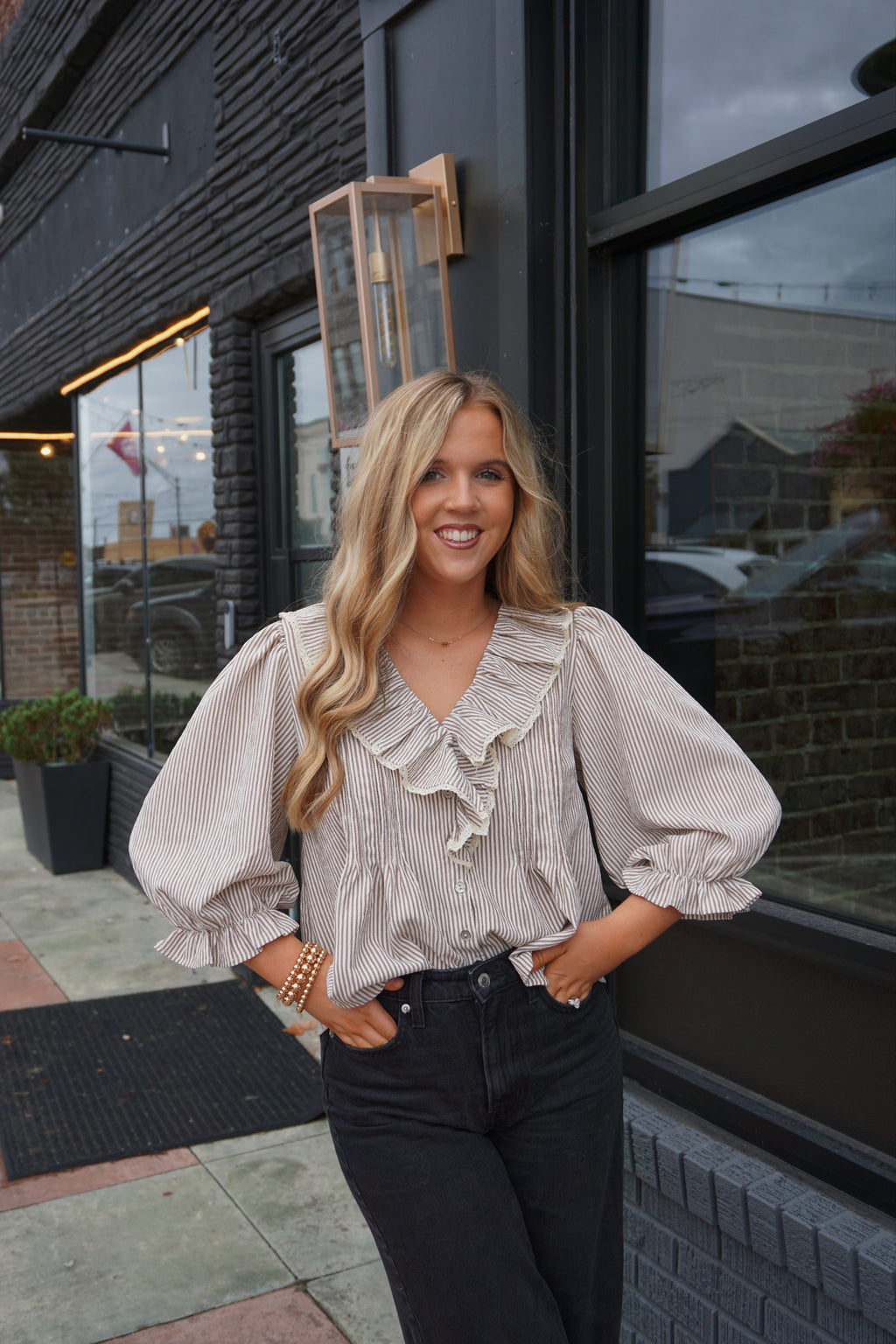 The Kamari Ruffle Top