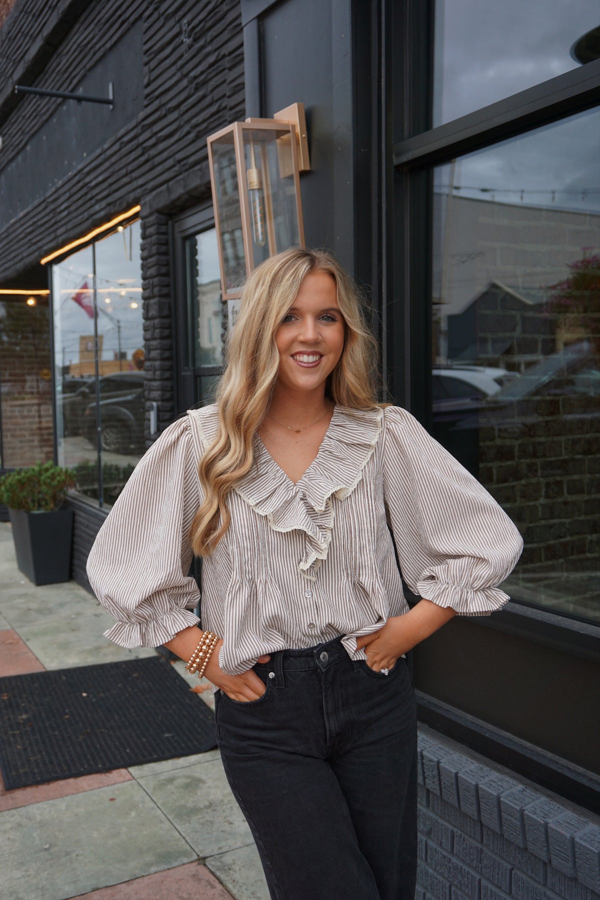 The Kamari Ruffle Top