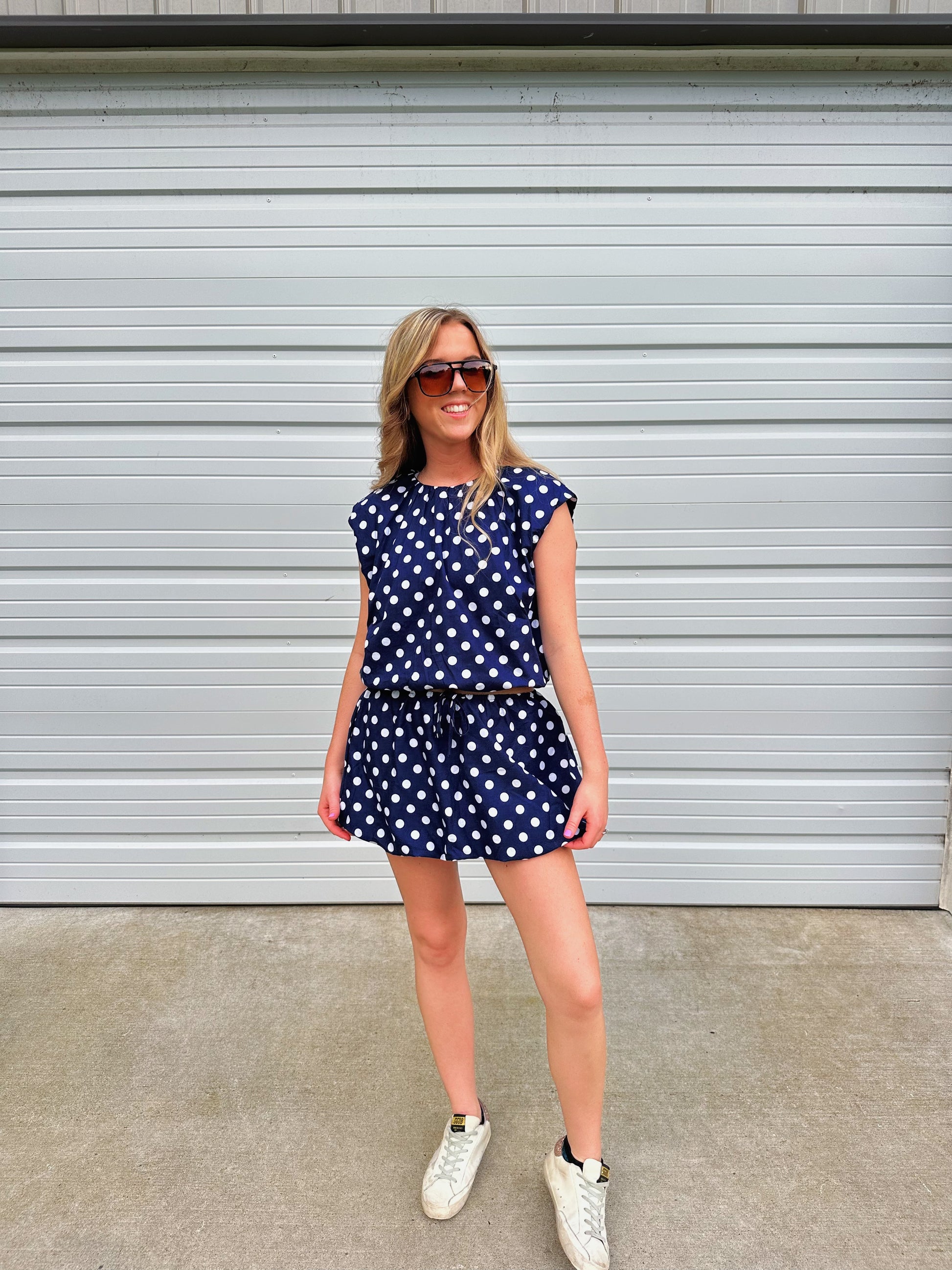 Maggie Polka Dot Bubble - Skirt