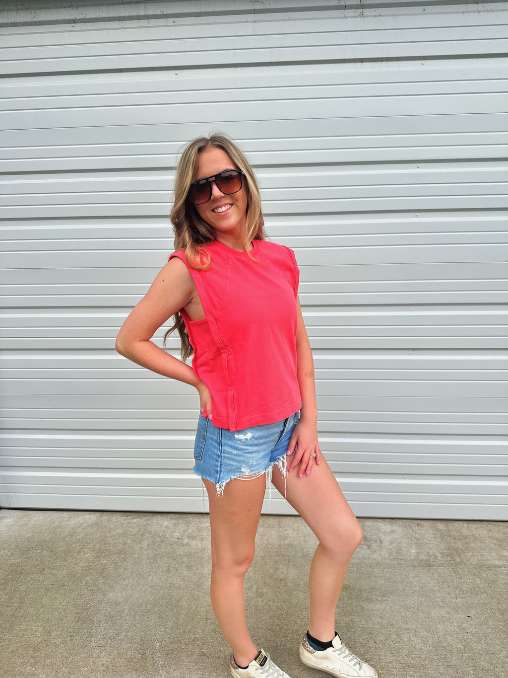 Haley Coral Tank
