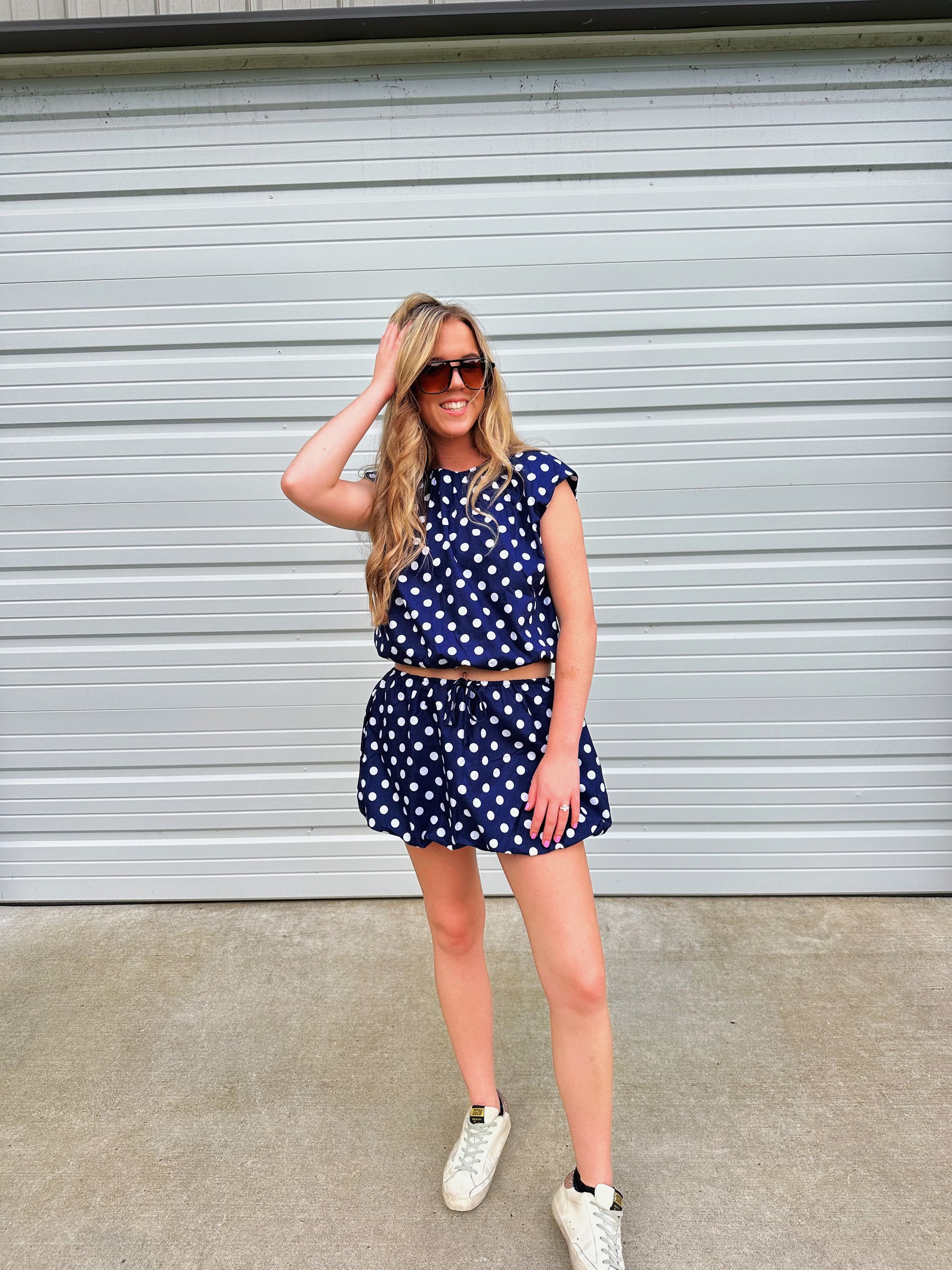 Maggie Polka Dot Bubble - Top