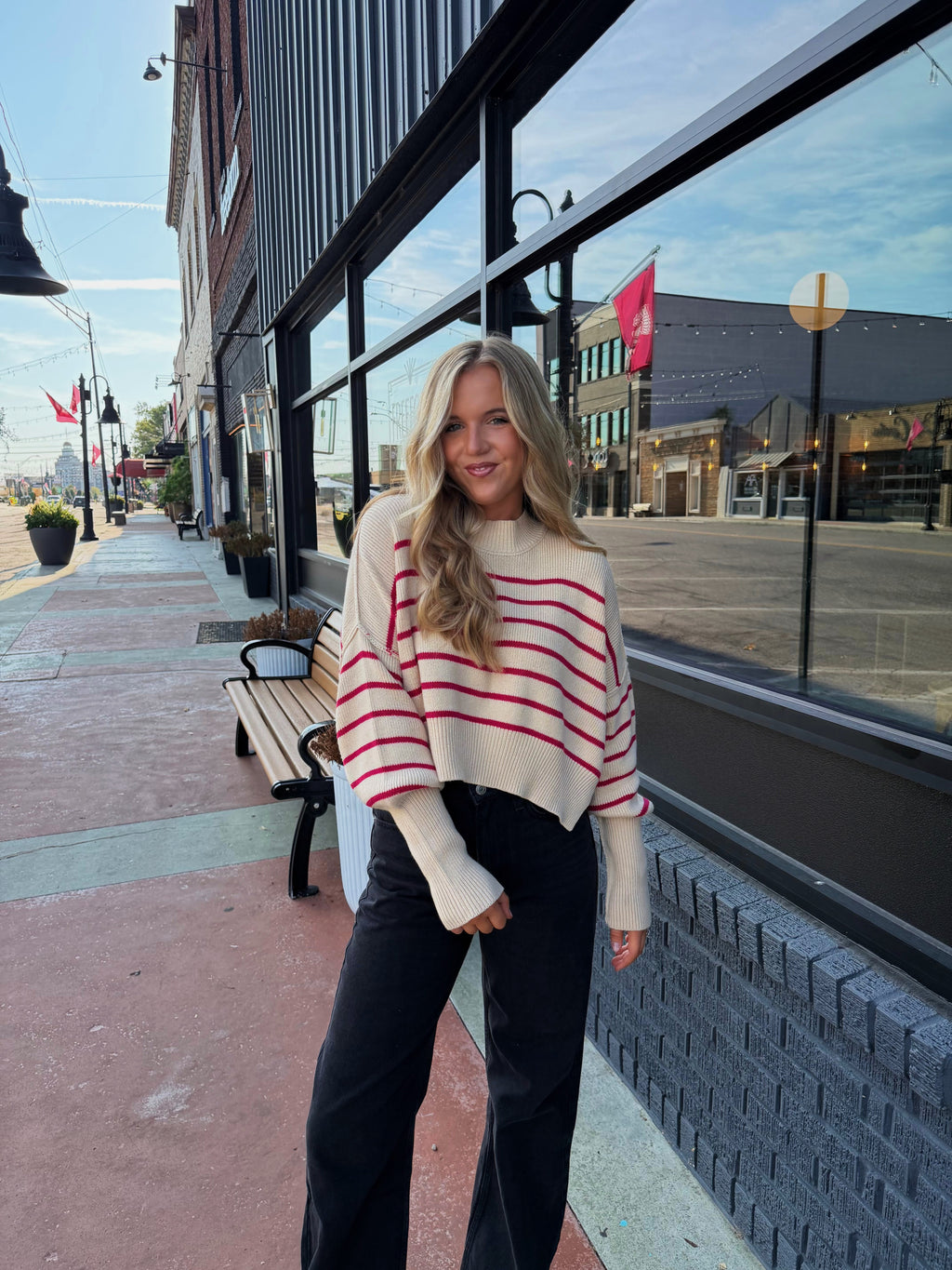 The Anna Top - Pink