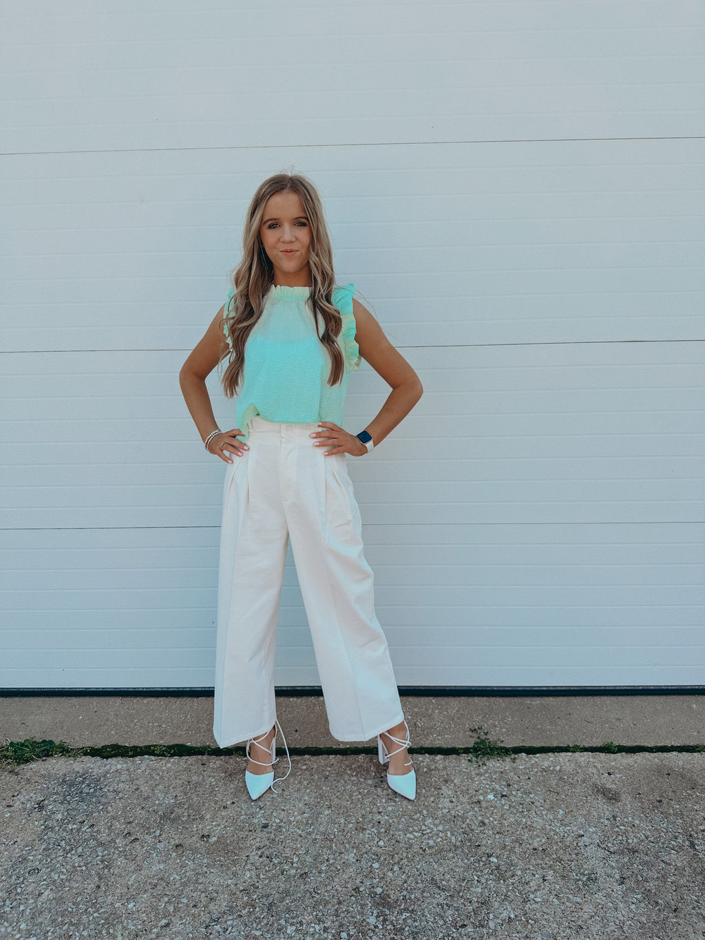 The Sunrise Top - Mint