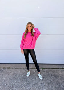 The Bella Pink Sweater