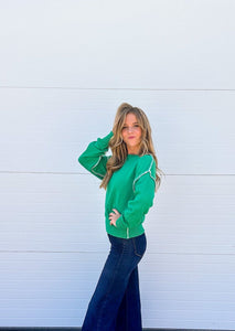 The Abbie Green Sweater