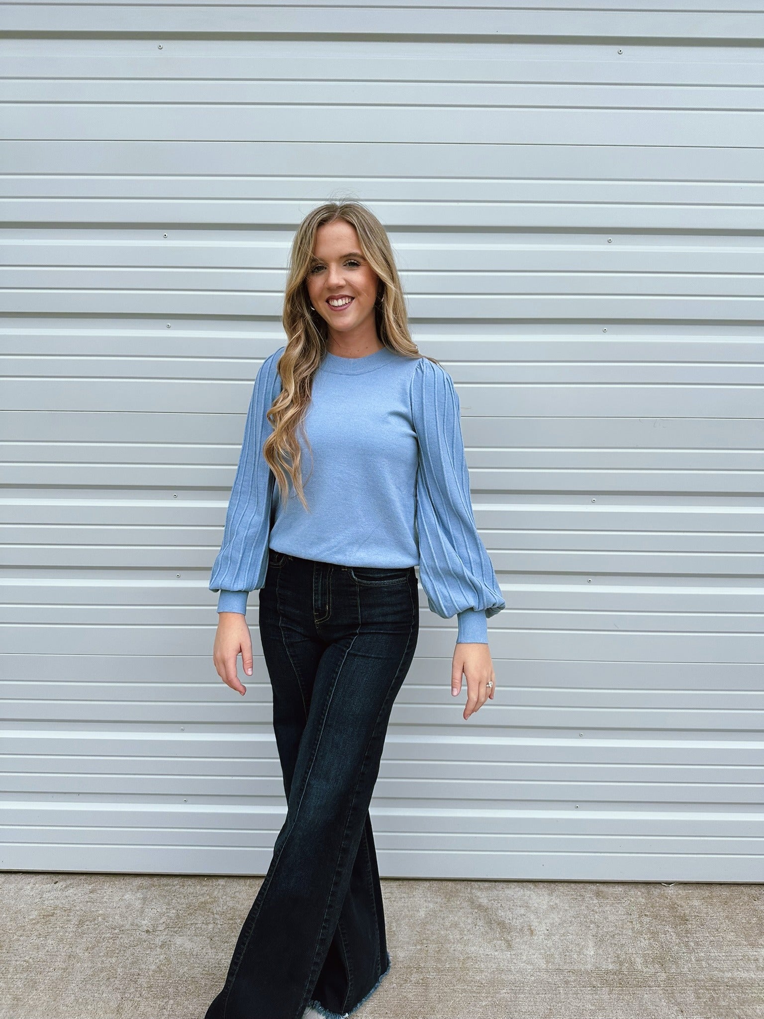 The Laney Blue Top