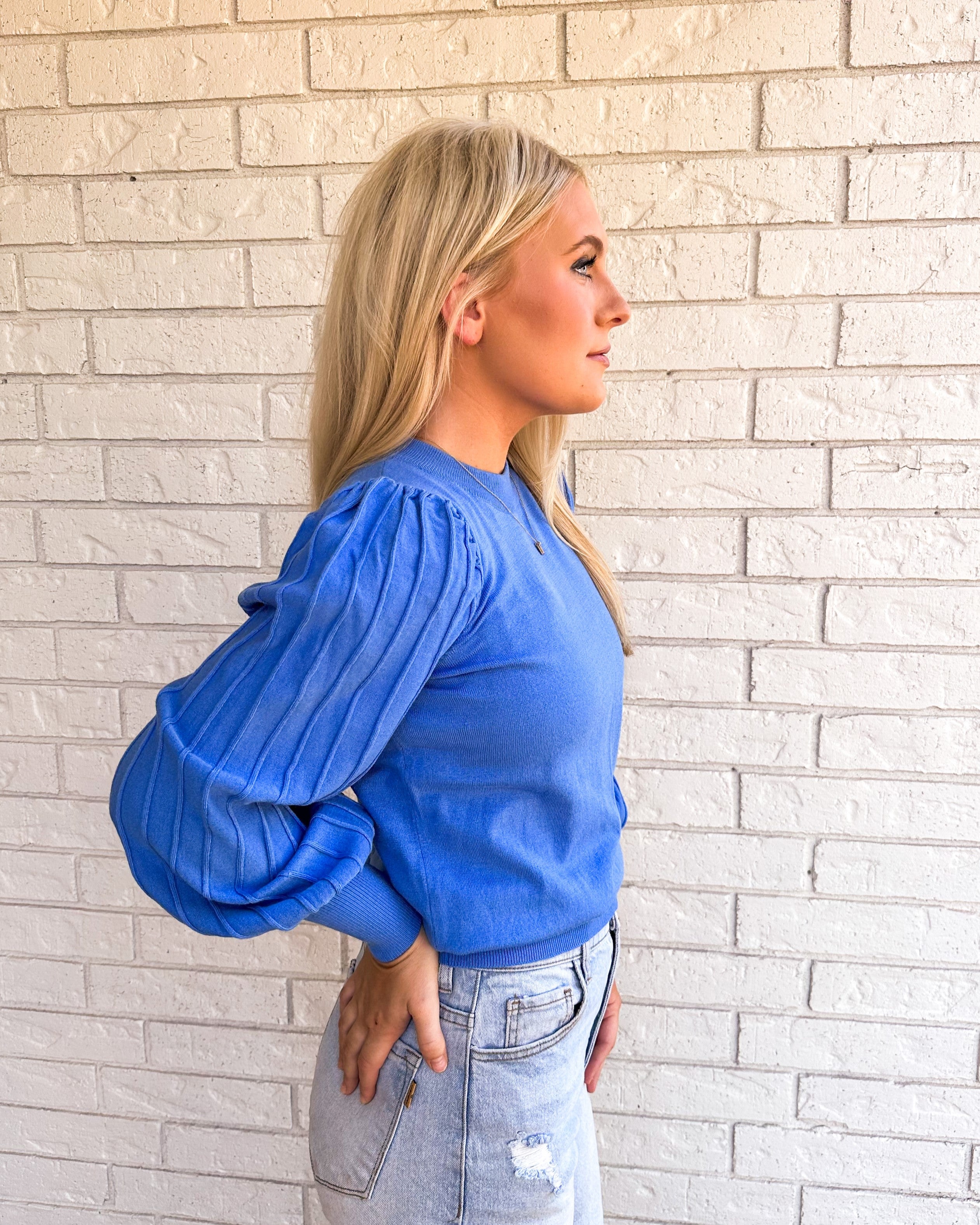 The Cloud Blue Sweater