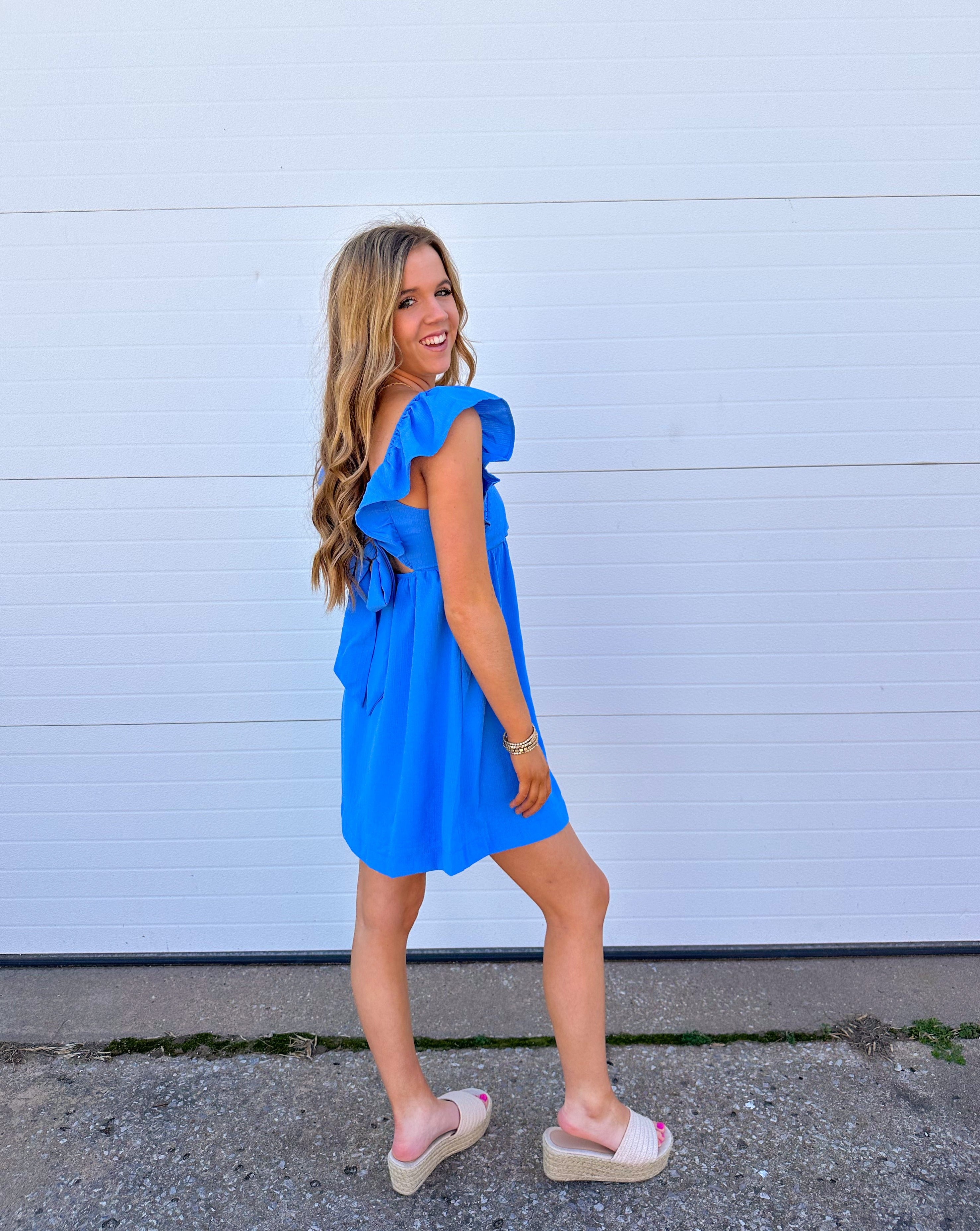 The Avery Blue Dress