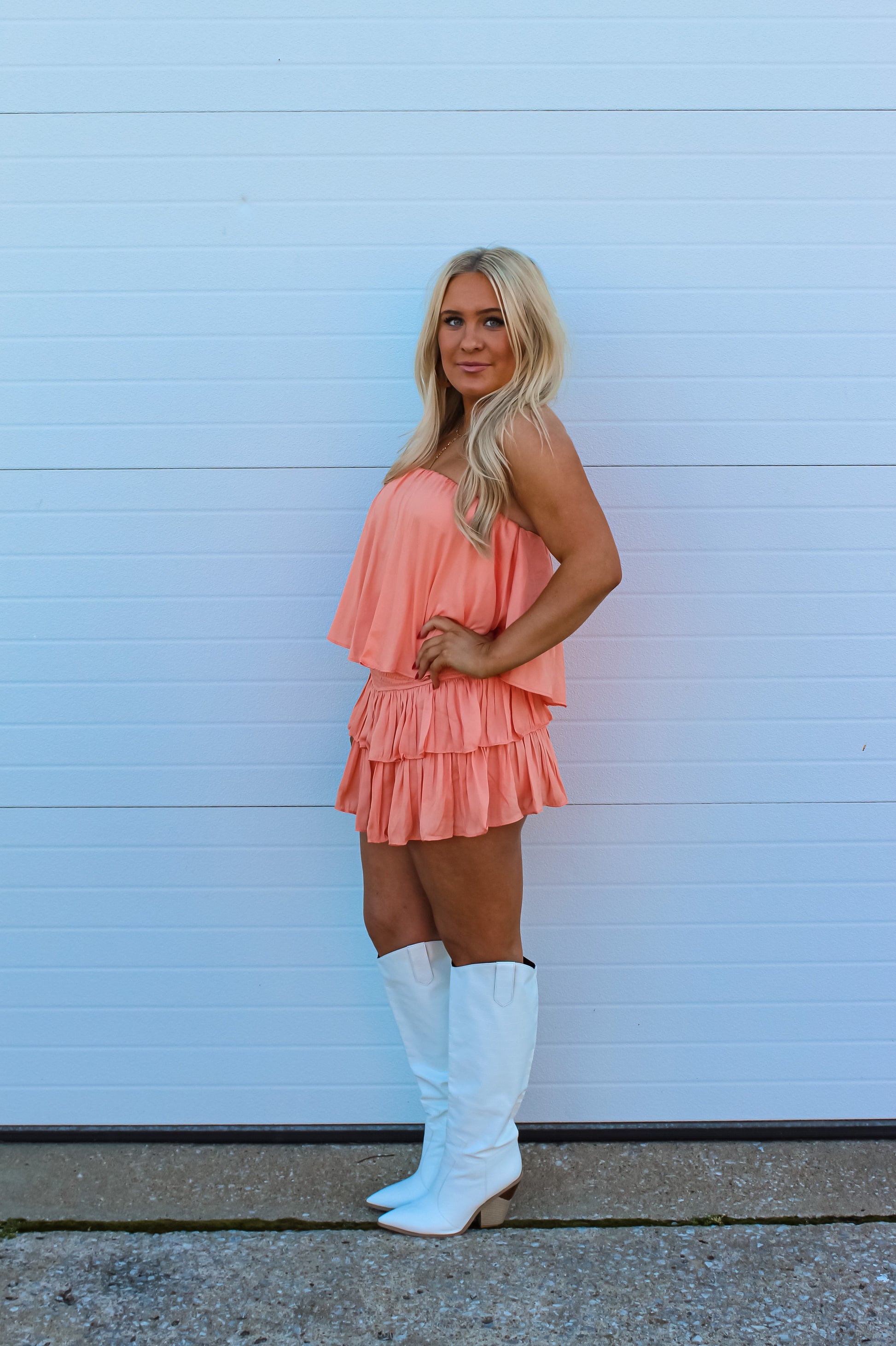 The Mackenzie Dress - Orange